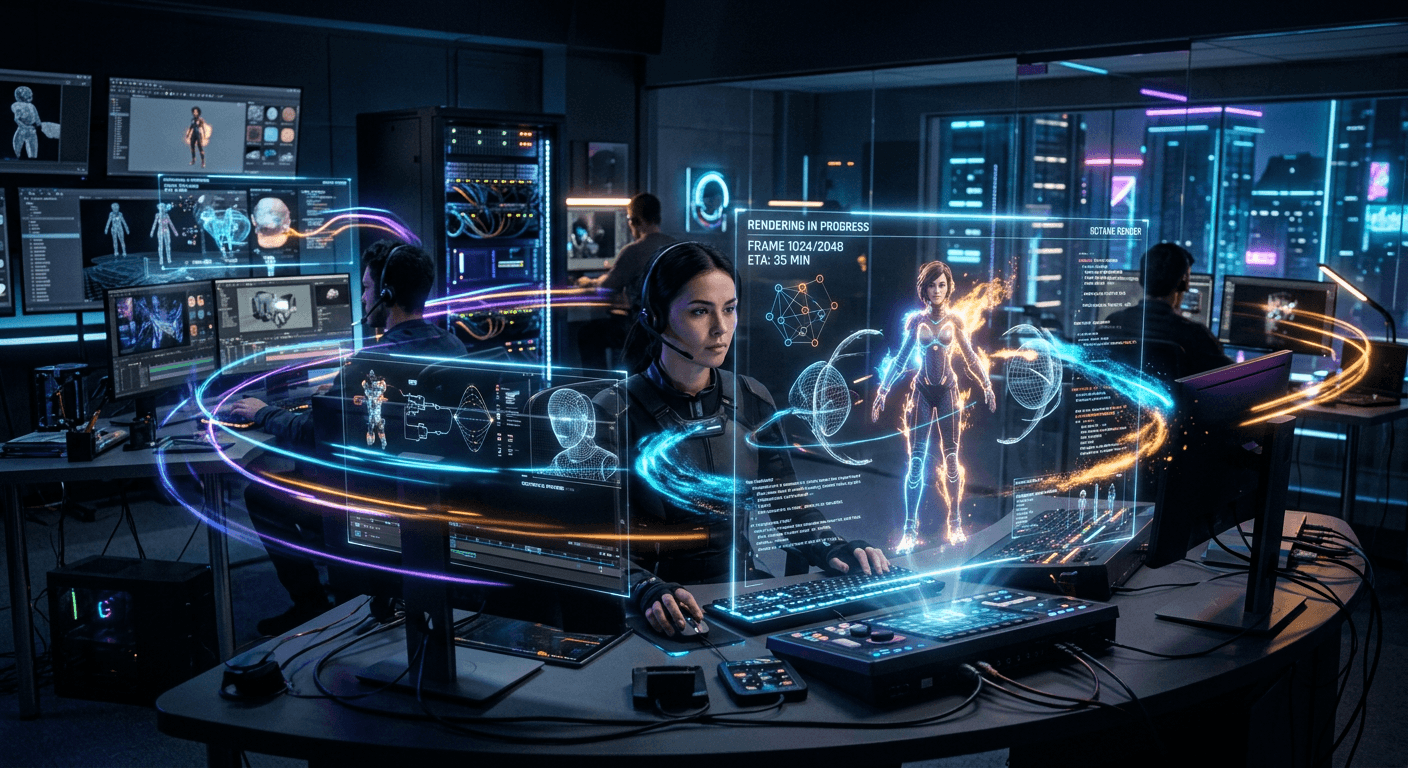 VFX cloud rendering and render farm service by EgyRender